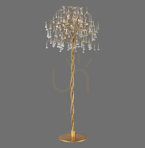 Sprawdź Lampa Podłogowa ICICLE 232-11 Mosiądz 5xG9