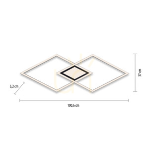 Plafon ASMIN 14695-18 Czarny 1xLED 7 Plafon ASMIN 14695-18 Czarny 1xLED small 7