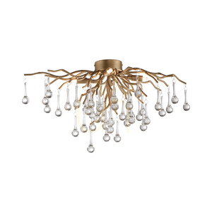 Plafon ICICLE 8090-11 Mosiądz 4xG9 small 1