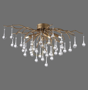 Plafon ICICLE 8090-11 Mosiądz 4xG9 small 14