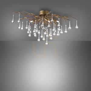 Plafon ICICLE 8090-11 Mosiądz 4xG9 small 5