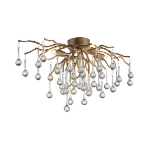 Plafon ICICLE 8090-11 Mosiądz 4xG9 small 7
