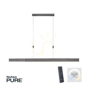 Lampa Wisząca PURE-MOTO 2525-15 Szary 3xLED 1 Lampa Wisząca PURE-MOTO 2525-15 Szary 3xLED small 1