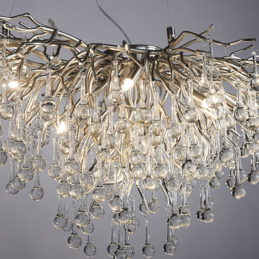 Zobacz Lampa Wisząca ICICLE 2192-55 Srebrny 10xG9 Lampa Wisząca ICICLE 2192-55 Srebrny 10xG9