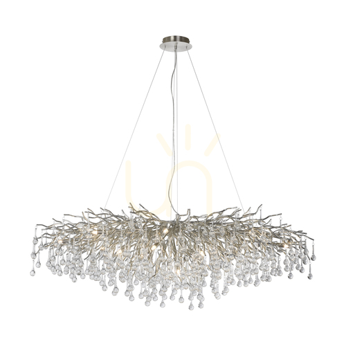 Sprawdź Lampa Wisząca ICICLE 2031-55 Srebrny 15xG9