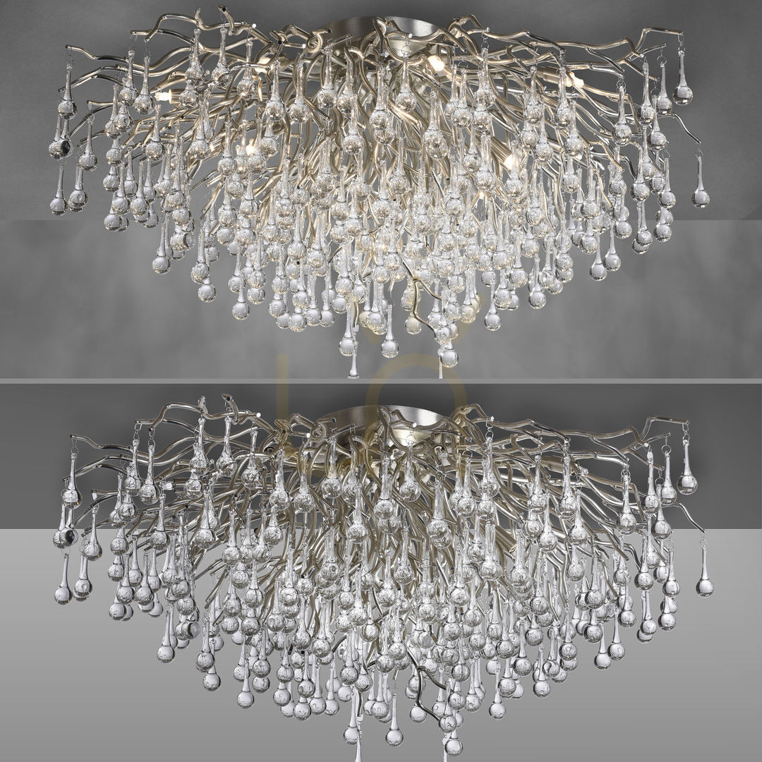 Pokaż Plafon ICICLE 8092-55 Srebrny 14xG9 Plafon ICICLE 8092-55 Srebrny 14xG9