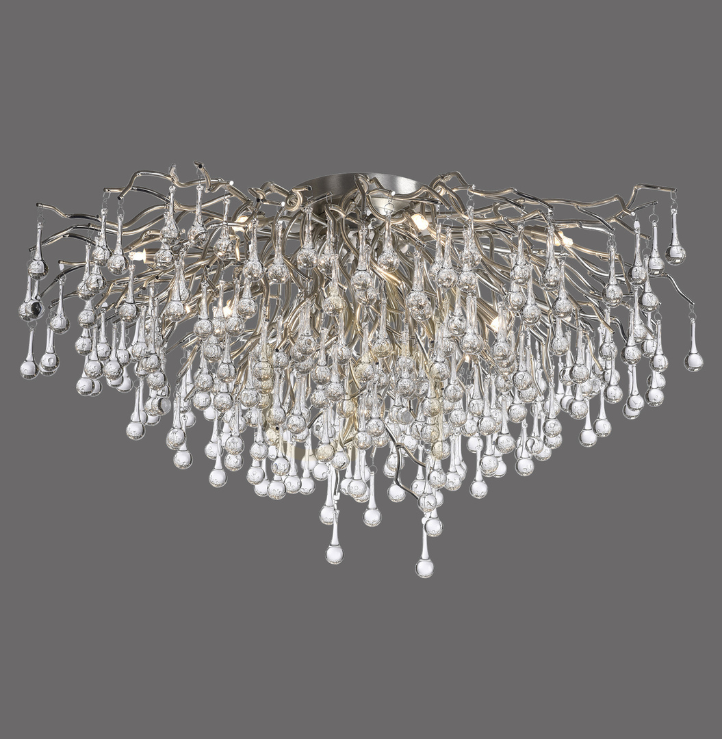 Obejrzyj Plafon ICICLE 8092-55 Srebrny 14xG9 Plafon ICICLE 8092-55 Srebrny 14xG9