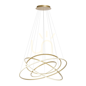 Lampa Wisząca TESSARA 2124-60 Mosiądz 1xLED small 10