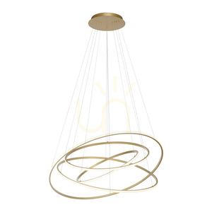 Lampa Wisząca TESSARA 2124-60 Mosiądz 1xLED small 14
