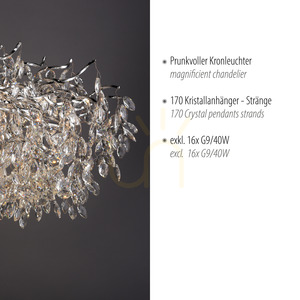 Lampa Wisząca RICICLE 2037-17 Chrom 16xG9 12 Lampa Wisząca RICICLE 2037-17 Chrom 16xG9 small 12