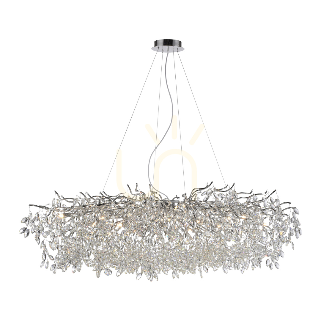 Zobacz Lampa Wisząca RICICLE 2037-17 Chrom 16xG9 Lampa Wisząca RICICLE 2037-17 Chrom 16xG9