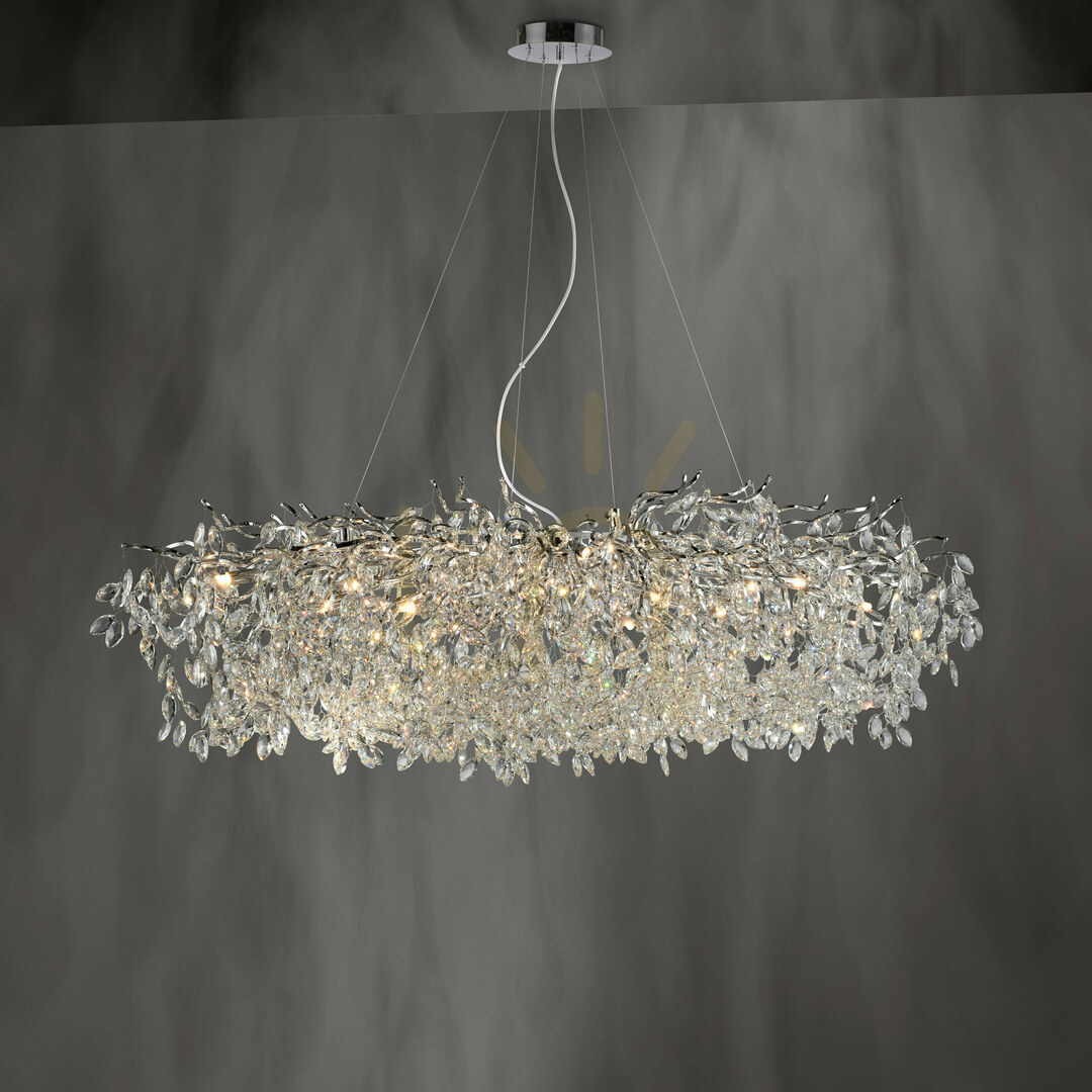 Obejrzyj Lampa Wisząca RICICLE 2037-17 Chrom 16xG9 Lampa Wisząca RICICLE 2037-17 Chrom 16xG9