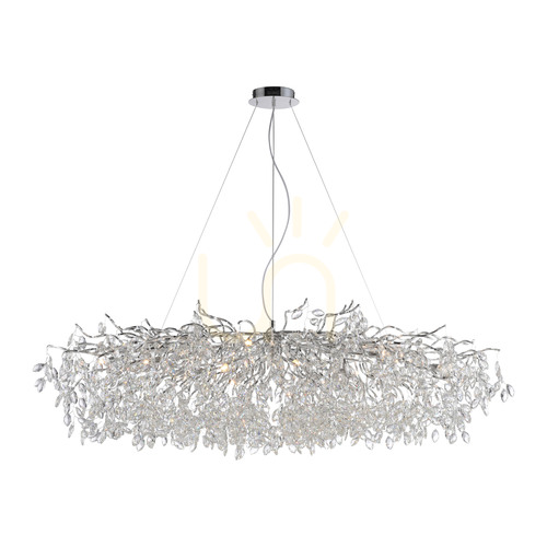 Sprawdź Lampa Wisząca RICICLE 2037-17 Chrom 16xG9