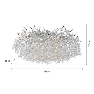Plafon RICICLE 6054-17 Chrom 13xG9 small 8