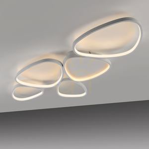 Plafon PEBBLES 14045-16 Biały 1xLED small 19