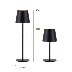 Lampa Stołowa BOTERIA 19251-18 Czarny 1xLED small 7