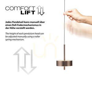 Lampa Wisząca Q-ROTATE 2248-34 Brązowy 3xLED 6 Lampa Wisząca Q-ROTATE 2248-34 Brązowy 3xLED small 6