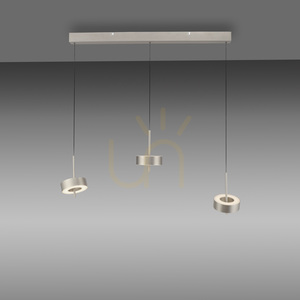 Lampa Wisząca Q-ROTATE 2248-95 Srebrny 3xLED small 16