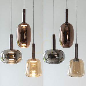 Lampa Wisząca IRIDES 2679-70 Wielokolorowy 3xLED small 14