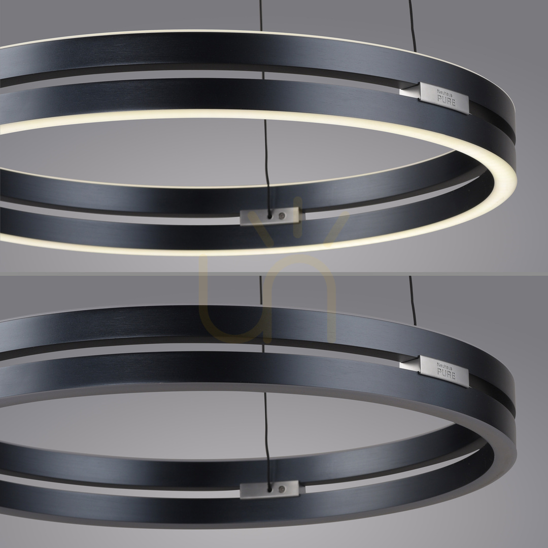 Sprawdź Lampa Wisząca PURE E-LOOP 2550-15 Szary 2xLED Lampa Wisząca PURE E-LOOP 2550-15 Szary 2xLED