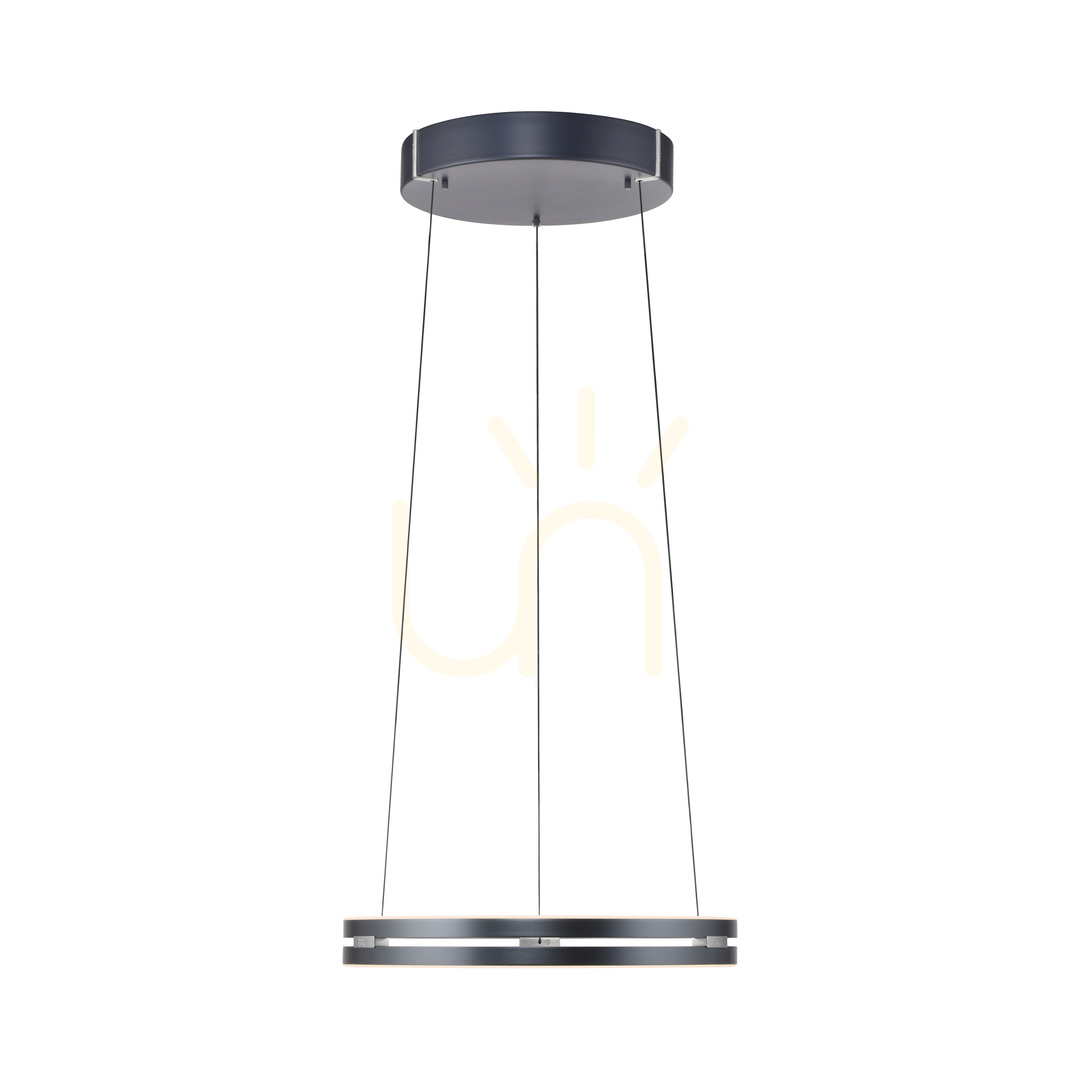 Zobacz Lampa Wisząca PURE E-LOOP 2550-15 Szary 2xLED Lampa Wisząca PURE E-LOOP 2550-15 Szary 2xLED