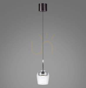 Lampa Wisząca Q-KON 2741-21 Srebrny 1xLED small 0