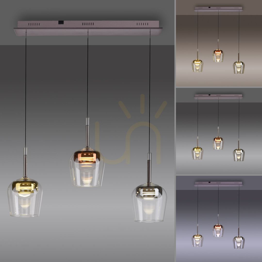 Sprawdź Lampa Wisząca Q-KON 2742-70 Wielokolorowy 3xLED Lampa Wisząca Q-KON 2742-70 Wielokolorowy 3xLED