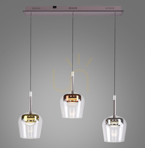 Sprawdź Lampa Wisząca Q-KON 2742-70 Wielokolorowy 3xLED