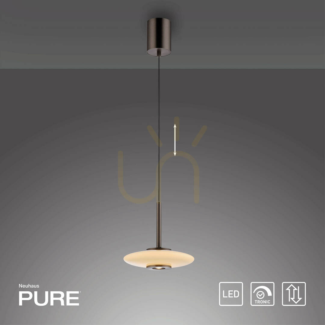 Pokaż Lampa Wisząca PURE VITRUM 2053-34 Brązowy 2xLED Lampa Wisząca PURE VITRUM 2053-34 Brązowy 2xLED