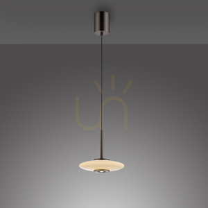 Lampa Wisząca PURE VITRUM 2053-34 Brązowy 2xLED 5 Lampa Wisząca PURE VITRUM 2053-34 Brązowy 2xLED small 5