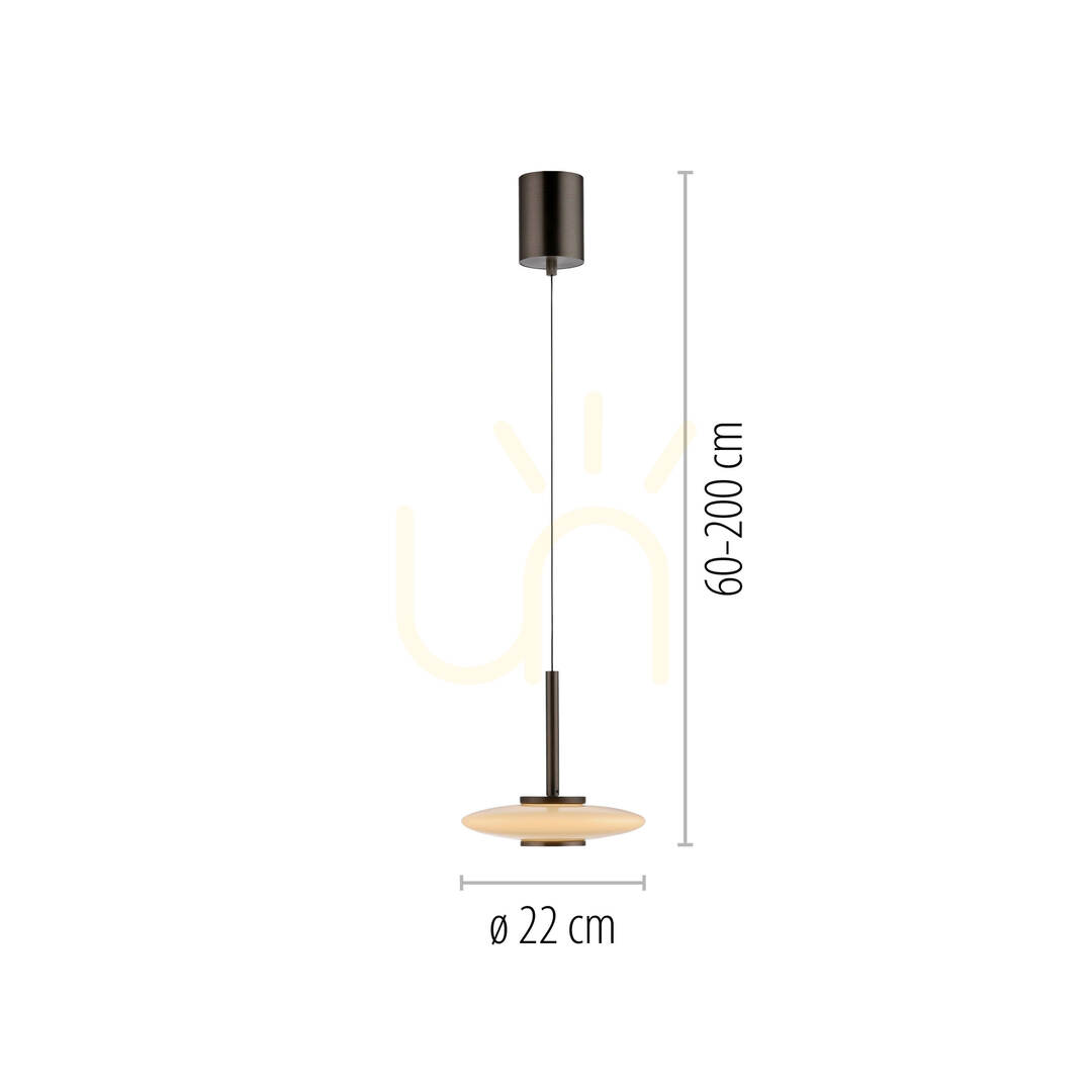 Wyświetl Lampa Wisząca PURE VITRUM 2053-34 Brązowy 2xLED Lampa Wisząca PURE VITRUM 2053-34 Brązowy 2xLED