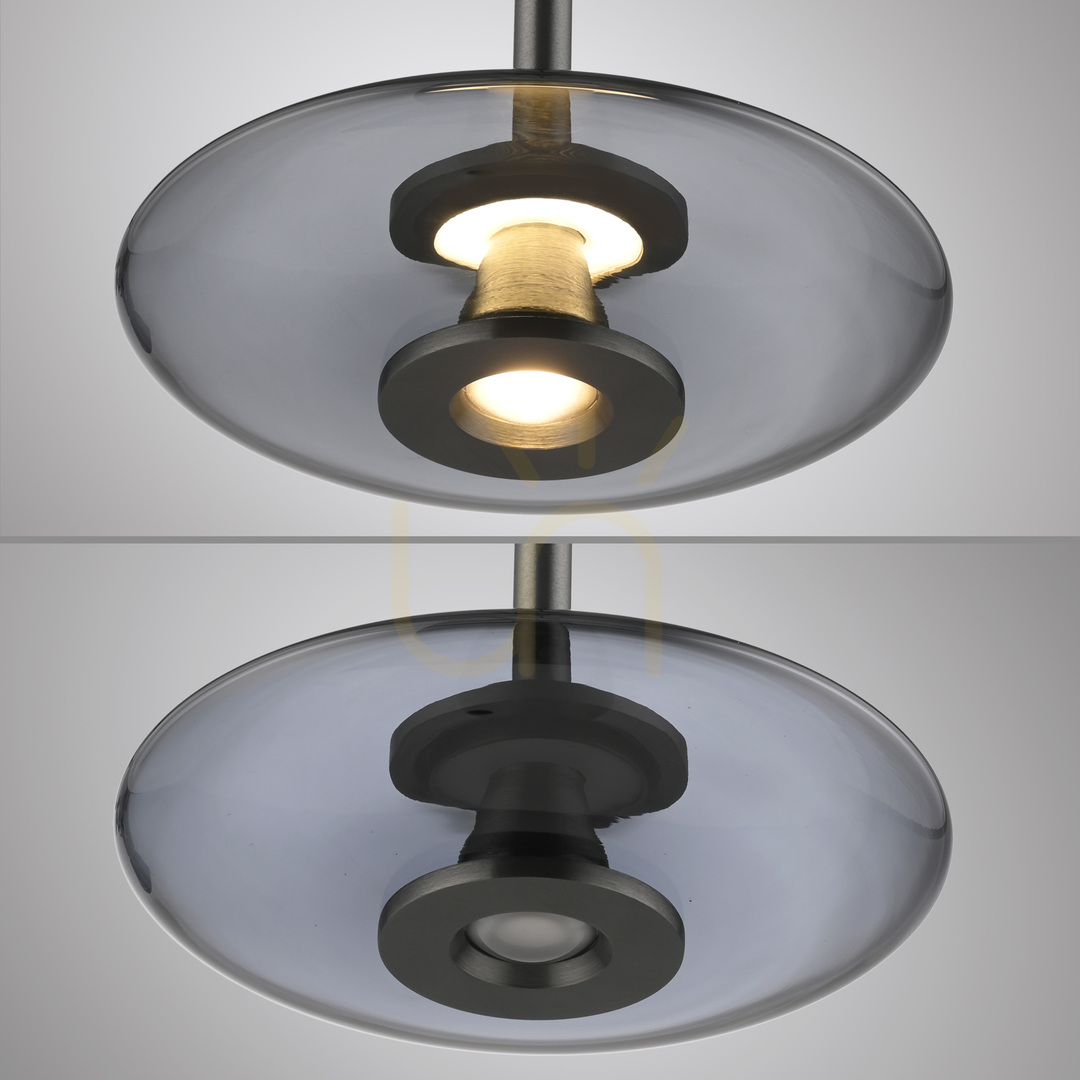 Sprawdź Lampa Wisząca PURE VITRUM 2083-15 Szary 6xLED Lampa Wisząca PURE VITRUM 2083-15 Szary 6xLED