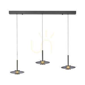 Lampa Wisząca PURE VITRUM 2083-15 Szary 6xLED 30 Lampa Wisząca PURE VITRUM 2083-15 Szary 6xLED small 30