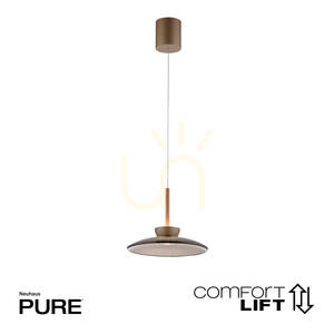 Lampa Wisząca PURE MOON 2191-97 Brązowy 2xLED small 1