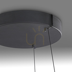 Lampa Wisząca PURE E-LOOP 2551-18 Czarny 2xLED small 13