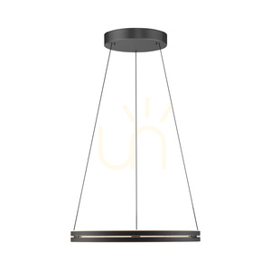 Lampa Wisząca PURE E-LOOP 2551-18 Czarny 2xLED small 22