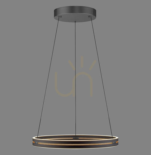 Sprawdź Lampa Wisząca PURE E-LOOP 2551-18 Czarny 2xLED