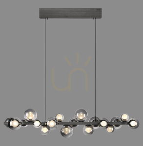 Lampa Wisząca PURE E-POPUP 2557-15 Szary 18xLED small 0