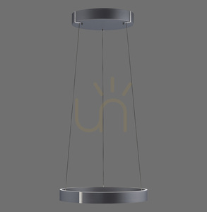 Lampa Wisząca PURE E-CLIPSE 2560-15 Szary 2xLED small 0