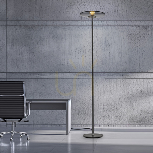 Sprawdź Lampa podłogowa Paul Neuhaus PURE Vitrum 481-15 szara 2xLED