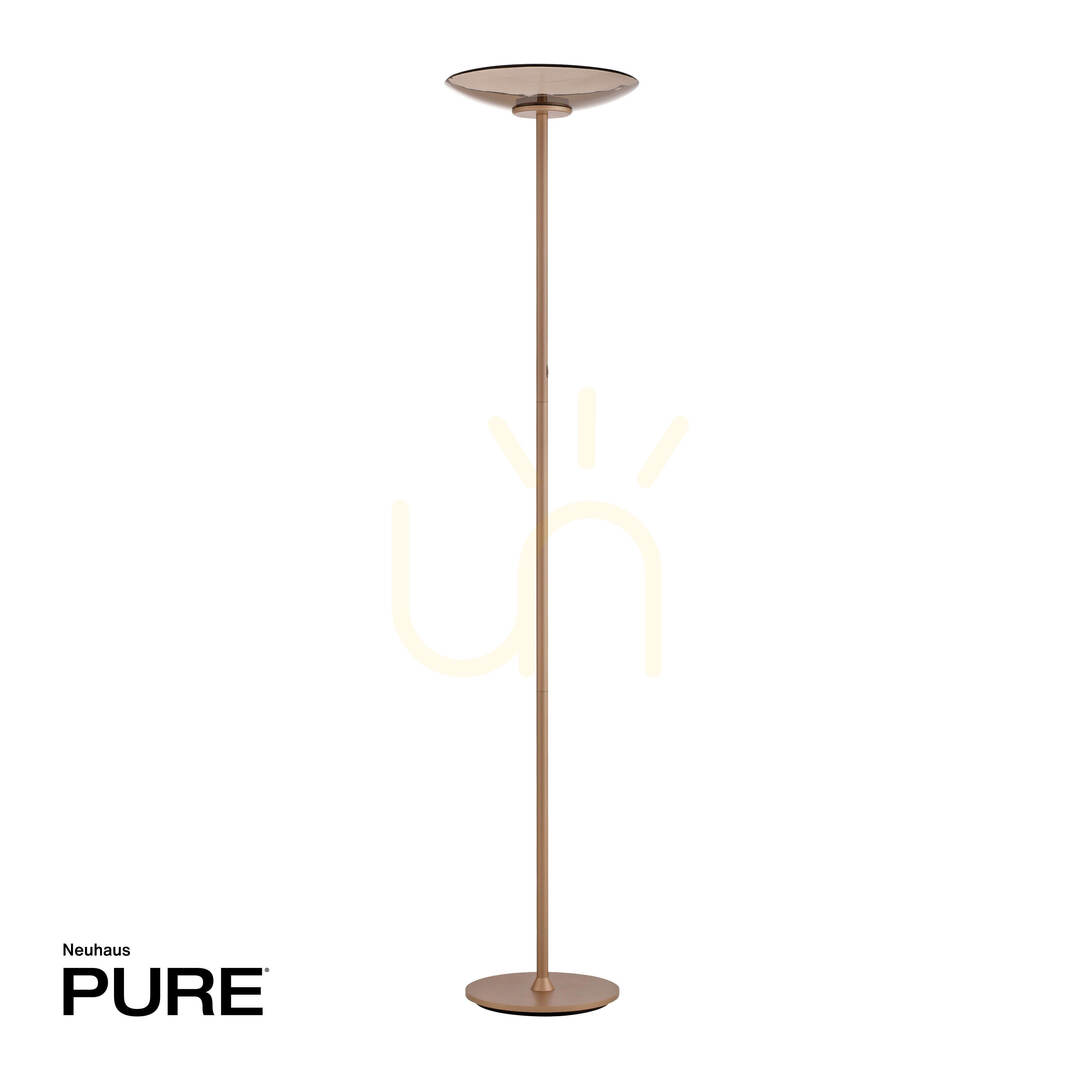 Zobacz Lampa Podłogowa PURE MOON 594-97 Brązowy 2xLED Lampa Podłogowa PURE MOON 594-97 Brązowy 2xLED