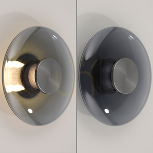 Lampa ścienno-sufitowa Paul Neuhaus PURE Vitrum 6082-15, szara small 28