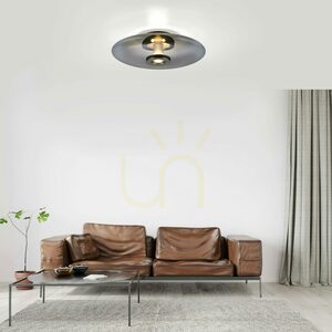 Plafon PURE VITRUM 6083-15 Szary 2xLED small 10