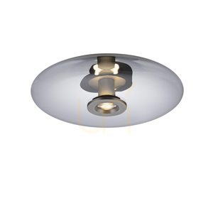 Plafon PURE VITRUM 6083-15 Szary 2xLED small 15
