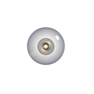 Plafon PURE VITRUM 6083-15 Szary 2xLED small 21