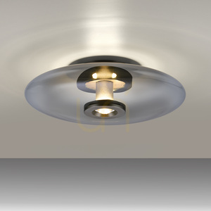 Plafon PURE VITRUM 6083-15 Szary 2xLED small 5
