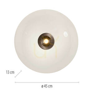 Plafon PURE VITRUM 6083-34 Brązowy 2xLED 8 Plafon PURE VITRUM 6083-34 Brązowy 2xLED small 8