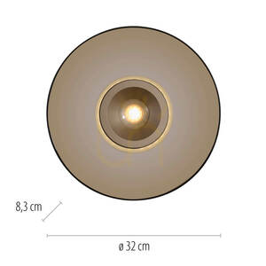 Plafon PURE MOON 6094-97 Brązowy 2xLED small 8