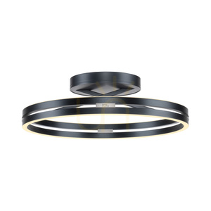 Plafon Paul Neuhaus PURE Loop 6552-15 szary 2xLED small 10