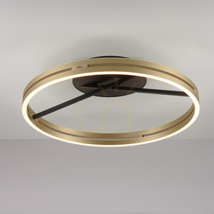 Plafon PURE LOOP 6552-68 Czarny 2xLED small 22